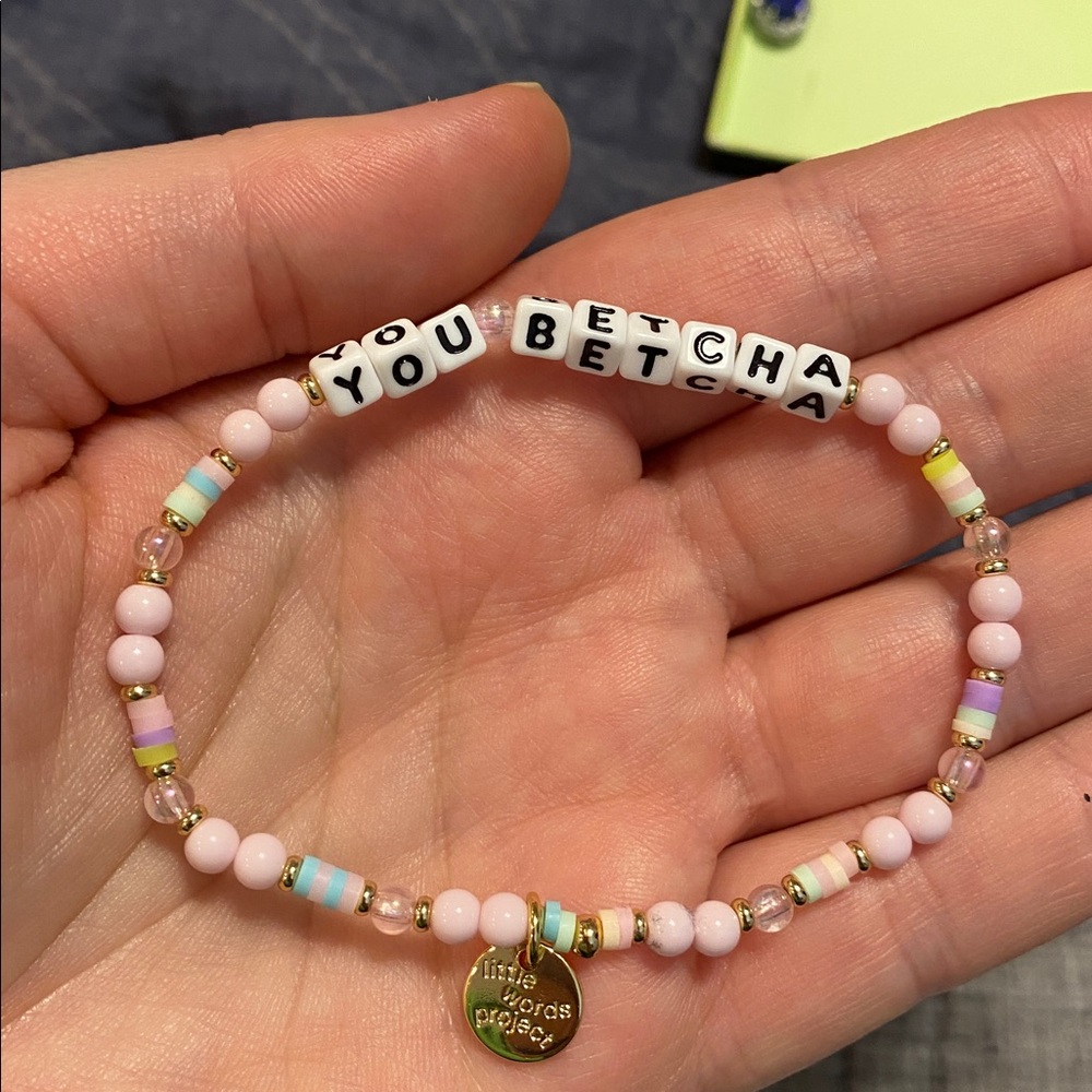 Little Words Project Beaded Bracelet - Picture 2 of 2